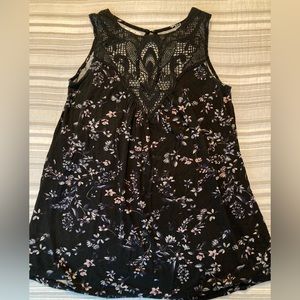 Maurices lace tank top